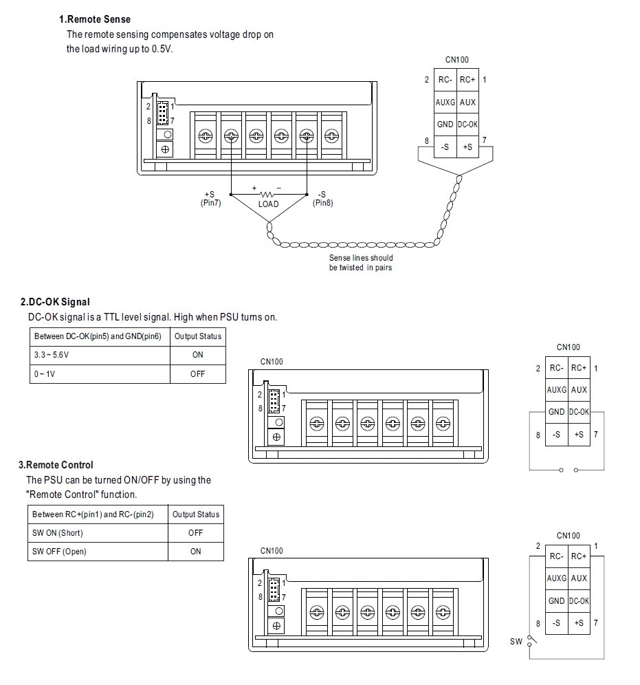 450W-Netzteil-Anschluesse