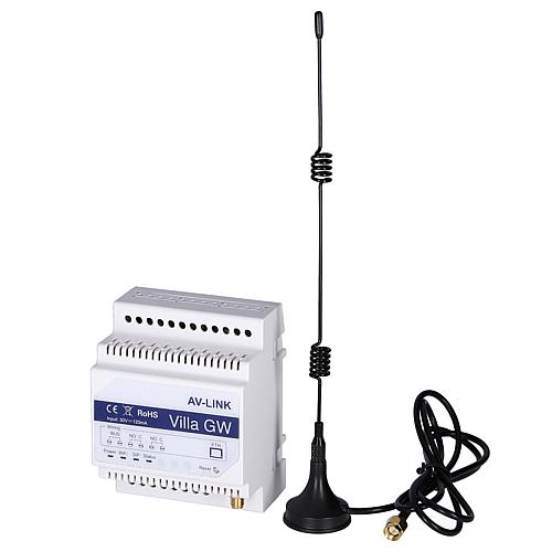 79-228-01280_Handyzugriff_VILLA Villa WLAN-Gateway Smarthome Erweiterungssystem mit APP zum Basis-SET