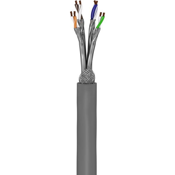 100m LAN Kabel Cat6 S/FTP PIMF geschirmt Netzwerkkabel flexible Drähte