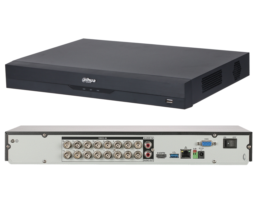 16Kanal DVR BXR5216-4KL Rekorder 5in1 Analog AHD TVI CVI und IP 16+16Kanal P2P 