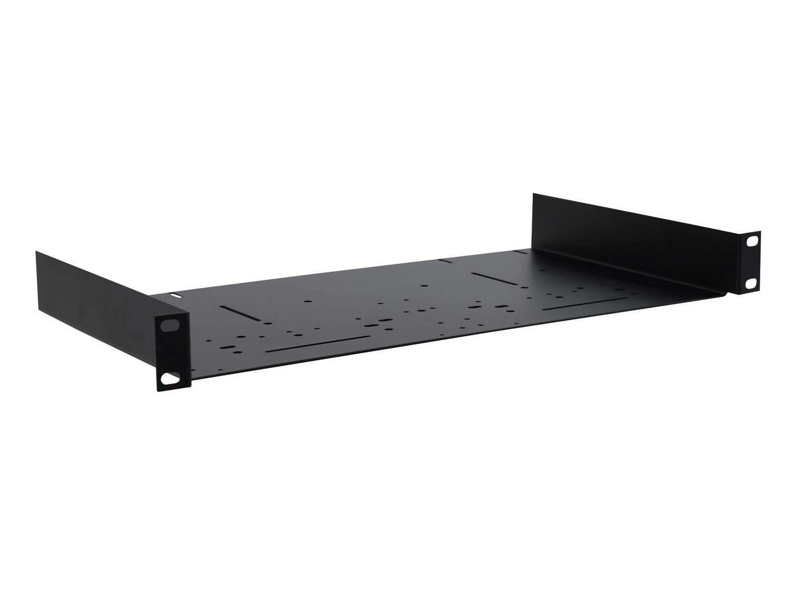 19zoll_Fachboden_Traeger_52-630-03790 1HE 19zoll Trägereinschub T=250mm mit Bohrungen Fachboden