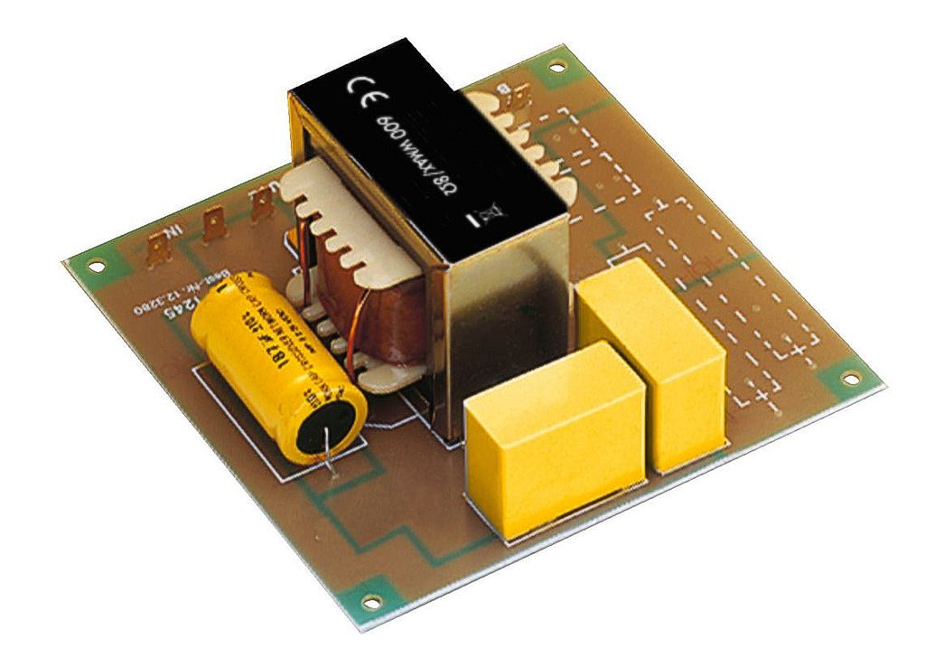 600W_Subwooferweiche_85-775-01110 Weiche 8ohm Subwooferweiche 200Hz 600W 12dB anpassbar oder als 2-wege Weiche