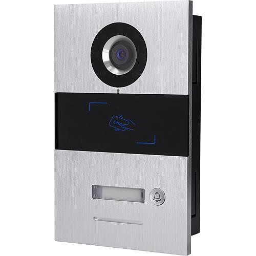 79-228-01310_Villa_Tuerstation_2023_B04 Villa 1-Familien Türstation mit 1x Klingelknopf ohne weiteres Zubehör