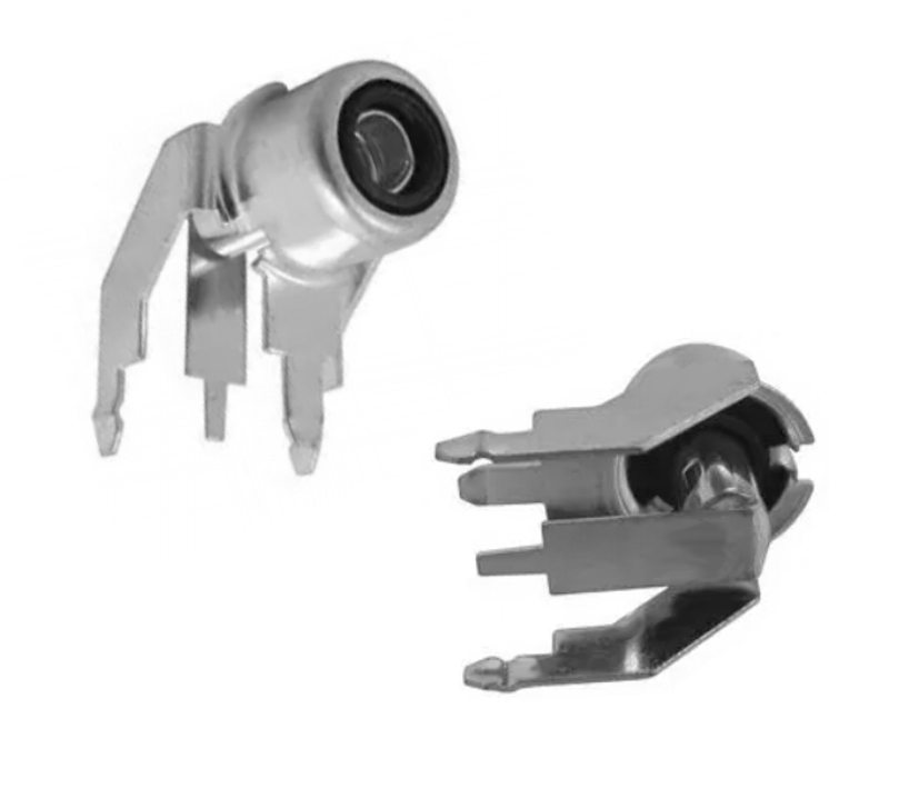 Hirschmann_TOBU3_Cinchbuchse_39-854-00050_B02 Cinchbuchse Einbaubuchse Platinenversion gewinkelt TOBU3