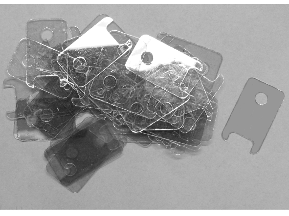 8-891-00060 TO220 Glimmer Scheibe 22x13mm Isolierscheibe 100Stück Pack