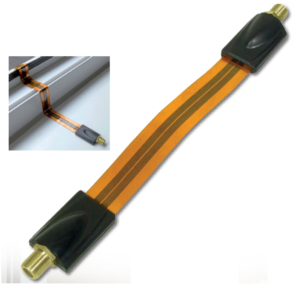 41-153-00830 SAT Kabel Fensterdurchführung extrem flach