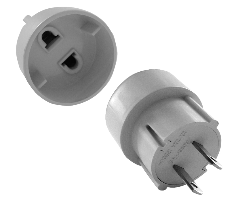41-679-00275_Reiseadapter_USA_Kanada_Japan USA Adapter Reiseadapter USA Kanada Japan auf  2pol Euro Steckdose