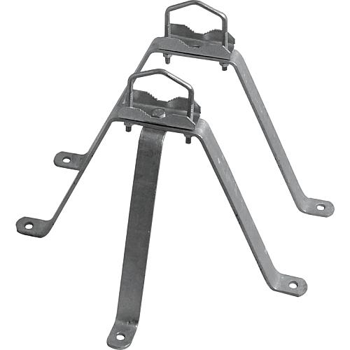 Mast Wandhalter Wandabstandshalter 29-30cm Masthalterung Mastbügel - Paar -