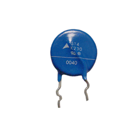 22-916-00550_varistor_01 Varistor 300Vac / 385Vdc 47W S10K300 VDR stehend