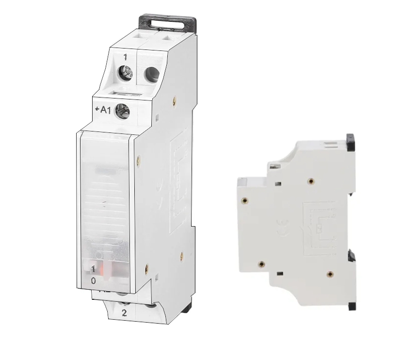 Relais Bistabil 230V Stromstoss 1-Schliesser bis 16A 250V Stromstoßschalter für den Schaltschrank