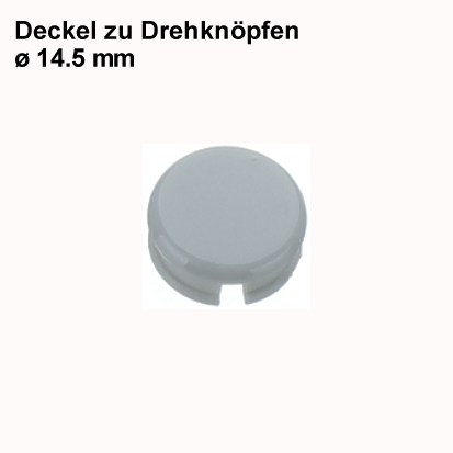 75acf424ee1f307b5d36b04e2817e653 Deckel zu Spannzangenknopf 14,5mm Grau