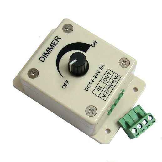92-477-07095_2015_01 LED Dimmer bis 8A Eingang 12V oder 24V PWM bis 100W Kunststoff