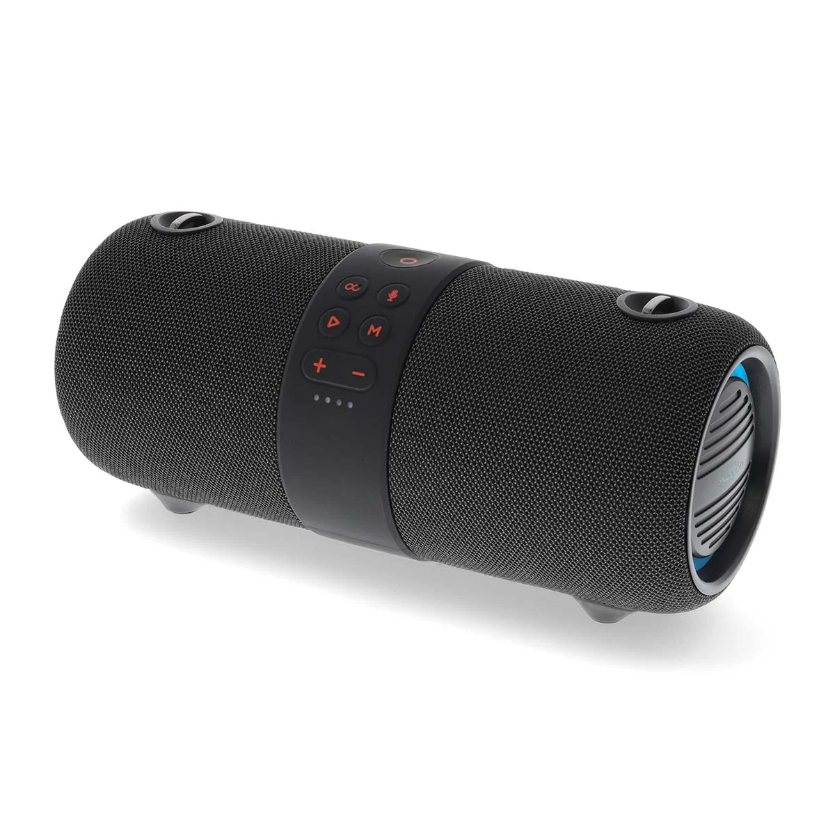 Tragbarer Bluetooth Lautsprecher 40W mit Akku 390Min USB +AUX + RGB-LED + IPX6 Spritzwassergeschützt IN2480