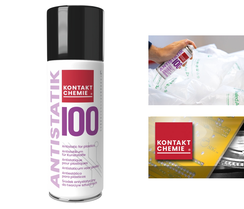 200ml Antistatik Spray CRC ESD Spray mit Reiniger für Bildschirme Monitore Acrylglas usw