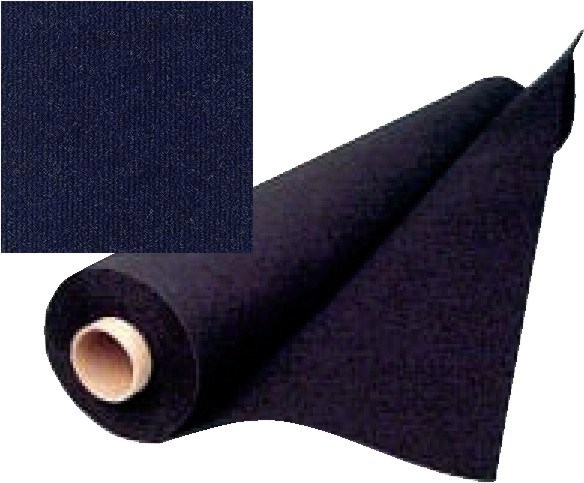 85-752-00500_Messeteppich_45qm Messeteppich 45qm Blau Messestand Teppich Rolle mit 45,75qm - 1,83x25m - Ocean Blau