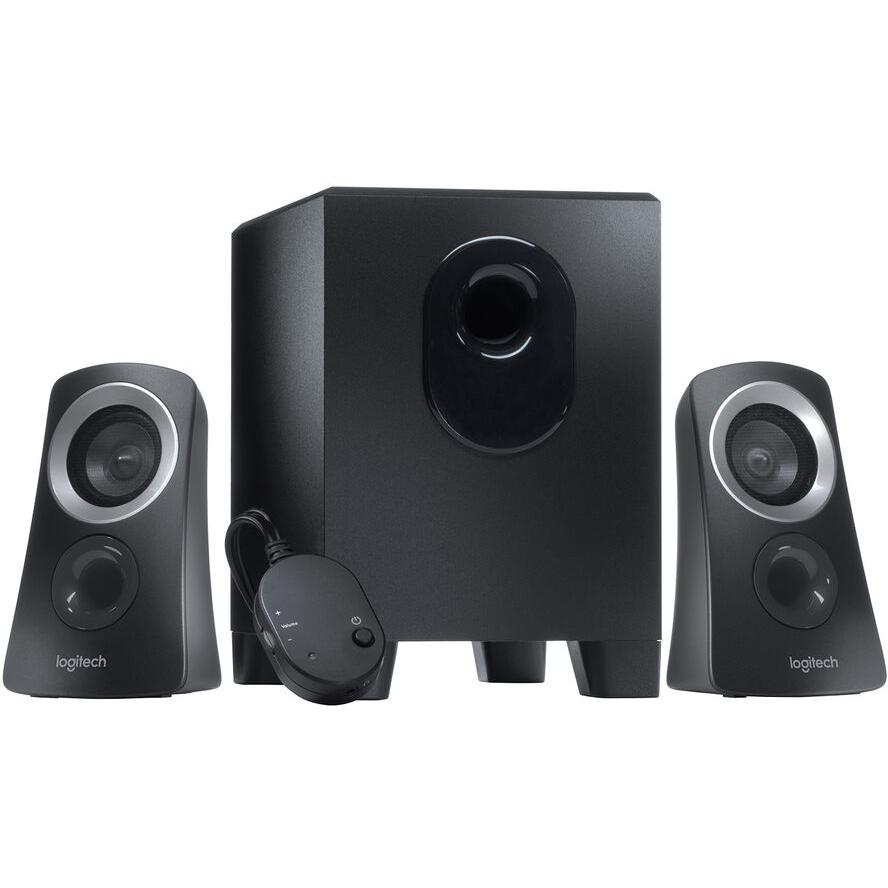 84-754-04135_B02 PC-Lautsprecher 2.1 Stereo Aktivlautsprecher mit Subwoofer FB und 3,5mm Klinke