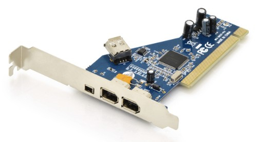 FireWire_PC-Karte_59-740-00640 Steckkarte IEEE1394 Firewire PC Karte PCI Bus