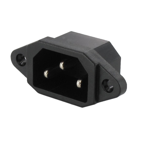 40-858-00080_ok_1 Kaltgeräte C14 Einbaustecker bis 10A 250VAC Lötkontakte 50x22mm