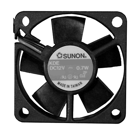 12V_Luefer_45x45mm_94-795-00440 12V Lüfter 45x45x10mm 5000Umin nur 27dBA