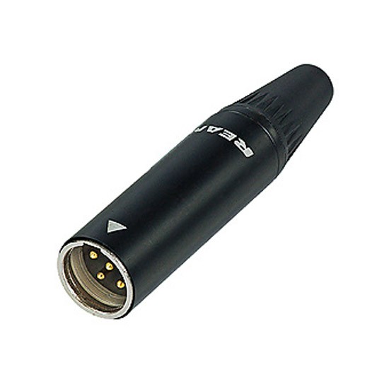 39-852-01160_ Mini XLR 4pol Stecker Kabelstecker