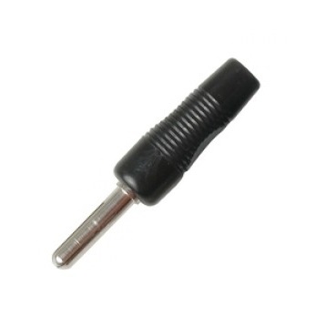 39-850-00333-2012-AA 4mm Bananenstecker Hartplastik Schwarz