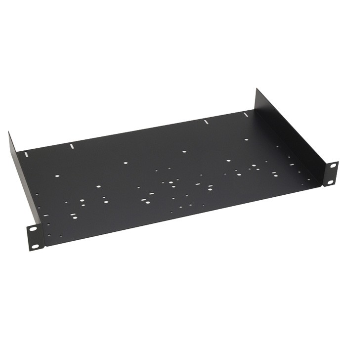 62-630-03235 19zoll Trägereinschub 1HE T=250mm mit Bohrungen Fachboden