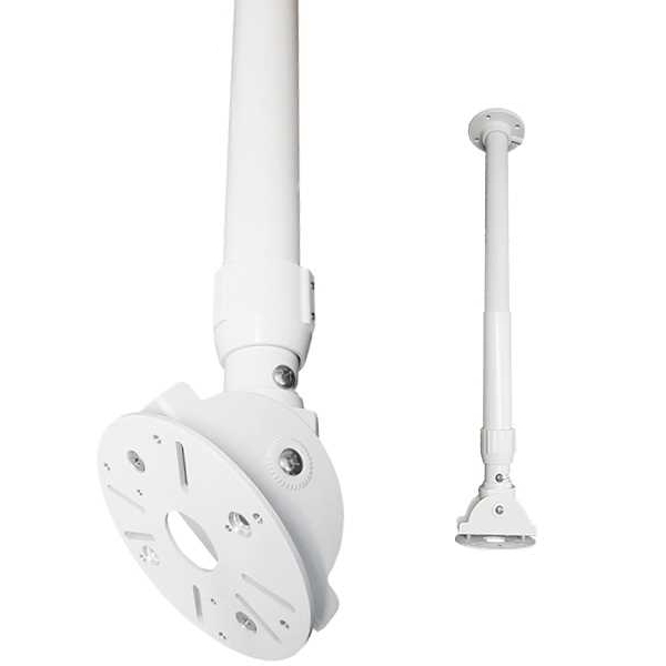 Deckenstange Weiss Deckenhalter 0,7m bis 1,3m für Technik aller Art max 10m Deckenstange Weiss Deckenhalter 0,7m bis 1,3m für Technik aller Art max 10m
