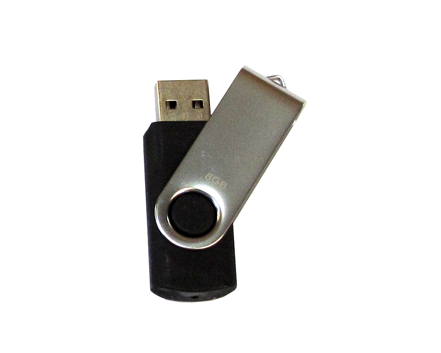 8GB USB Speicher USB2 Retail Schwarz