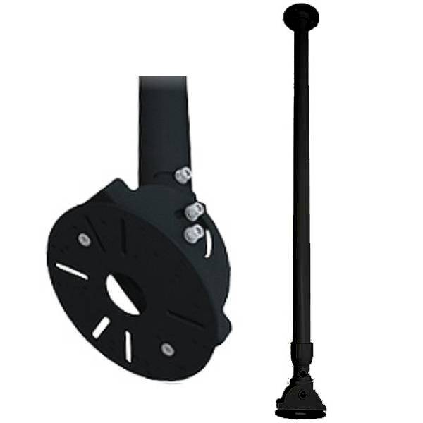 Kamera_Deckenhalter_1m_bis_10m_79-224-00073_B1 Kamerahalter Deckenhalter 1m bis 2m für Technik aller Art max 10m Black