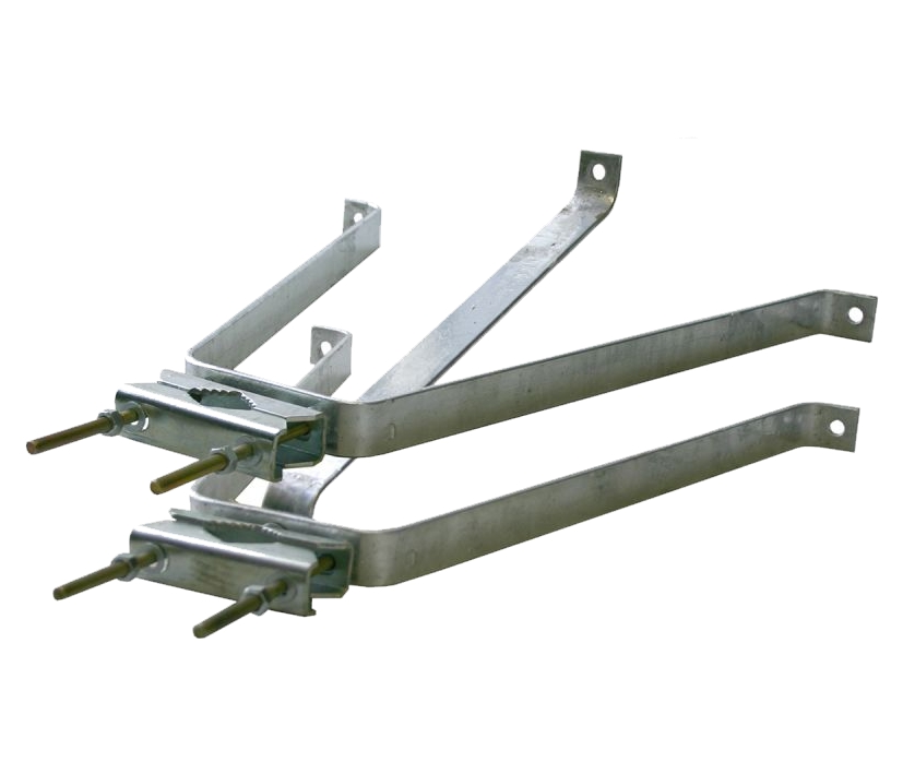 Mast Wandhalter Wandabstandshalter 45-50cm Masthalterung Mastbügel - Paar -