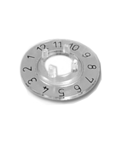 51-705-05000_zahlenkranz_spannzangenknopf_B36 Zahlenkranz 1-12 zu 36mm Knopf