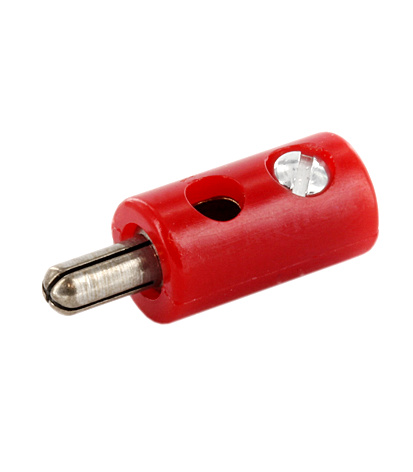 HO-Ministecker-39-850-00150 2,6mm Bananenstecker ROT H0 Mini Eisenbahn