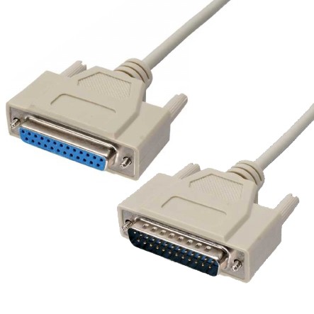 53-682-00265 20m SUB-D Kabel V24 Kabel 25pol Buchse Stecker