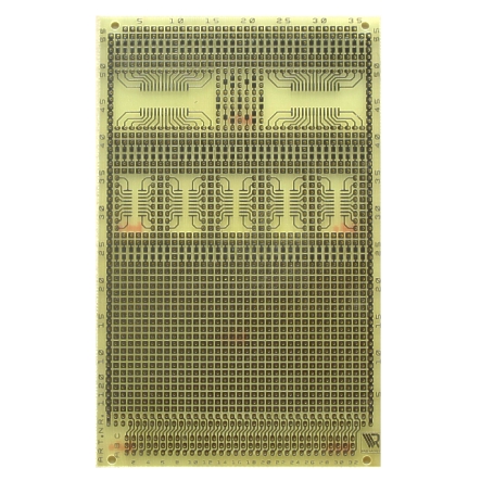 44-815-00080-2013-Bild-2211 SMD Platine Lochraster 100x160mm für SMD Bauteile Epoxyd Euronorm Europaformat