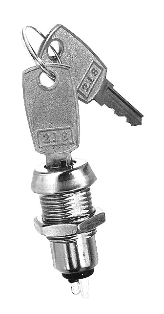 95-837-00060-Schlueselschalter-NS15-Bild655 Schlüsselschalter Ein-Aus 1pol 250V 1A