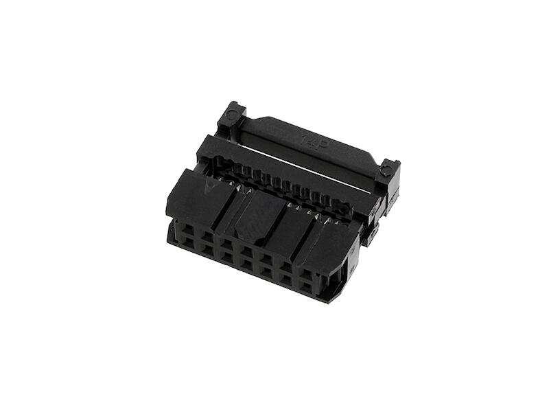40-874-00070 14pol Pfostenverbinder 2x7pol für Flachbandkabel RM2,54