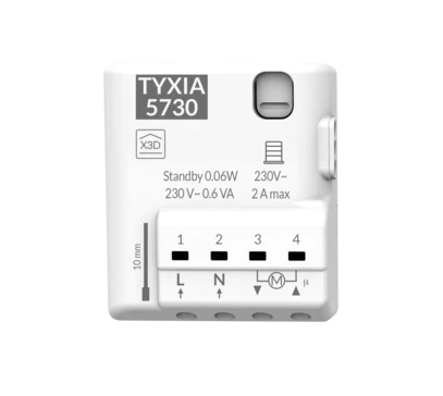 79-800-05730 Tydom TYXIA 5730 Jalousien Rollladen oder Markisen per Funk steuern bis 2A Motor