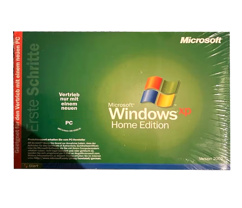 MS-Windows XP Home Edition Deutsch Orginal verpackt mit Lizenz
