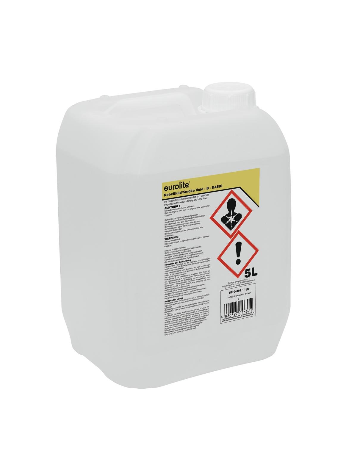 Nebelfluid_5Liter_88-554-00010 Nebelfluid 5-Liter Smoke Fluid für Nebelmaschinen