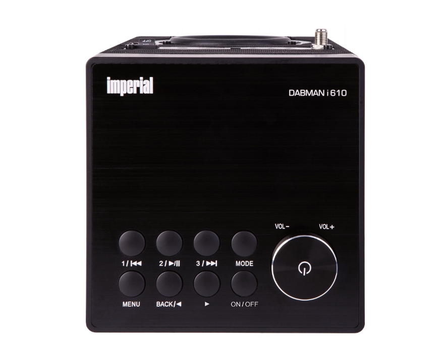 DABMAN i610 Aktivlautsprecher Internetradio Bluetooth DAB+ UKW Internet LAN WLAN WiFi APP AUX