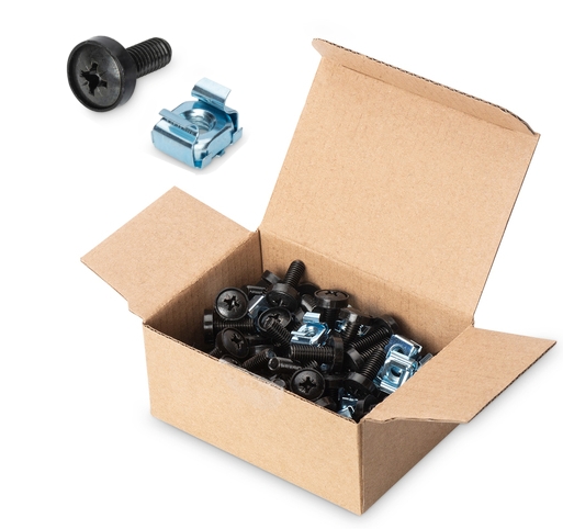 85-752-00125 Käfigmutter M6 mit 20mm Schraube und Kratzschutz 50er-Pack