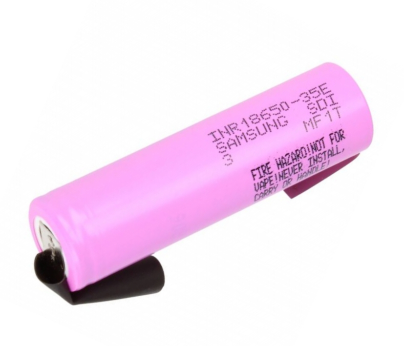 LI-ION Lithium Akku 3,7V 3450mAh 18650 mit Lötfahnen LI-ION Lithium Akku 3,7V 3450mAh 18650 mit Lötfahnen