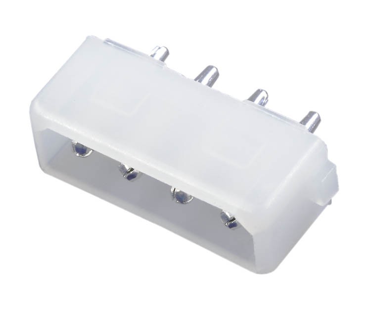 061bd0a168424d64020615128756476e PC Stromstecker Printverbinder gerade 4pol