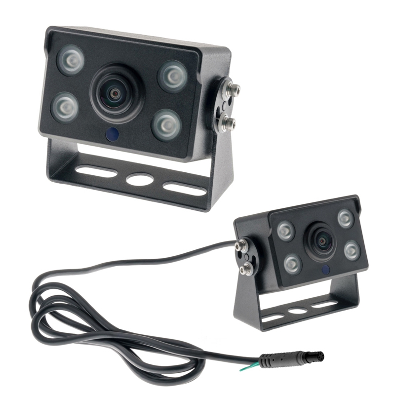 KFZ Kamera Front oder Rückfahrkamera Aufbau CVBS Color 12V Weitwinkel mit 4pol Mini-DIN 72x55x45mm