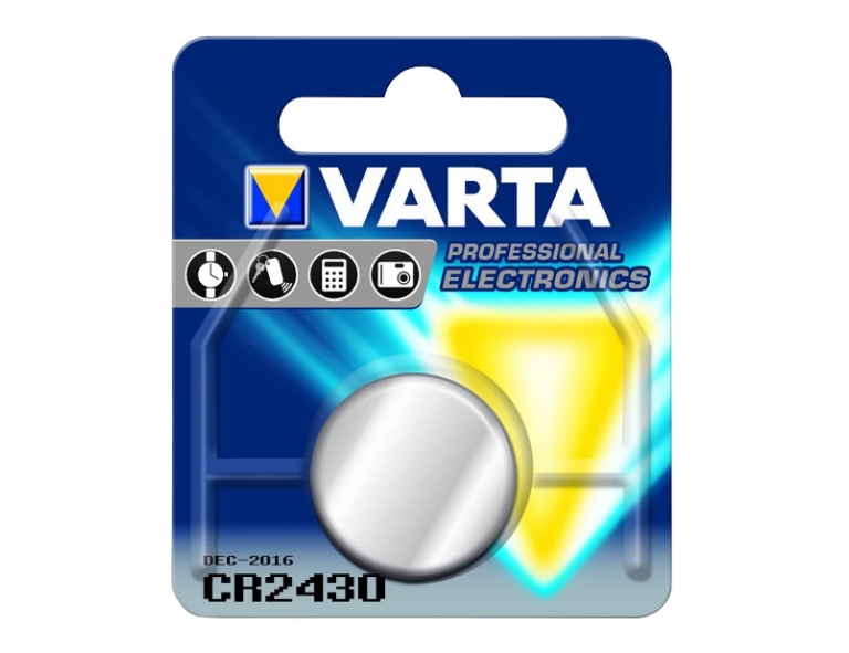 CR2430_Varta_33-460-00042 CR2430 Lithium Zelle 3V Knopfzelle