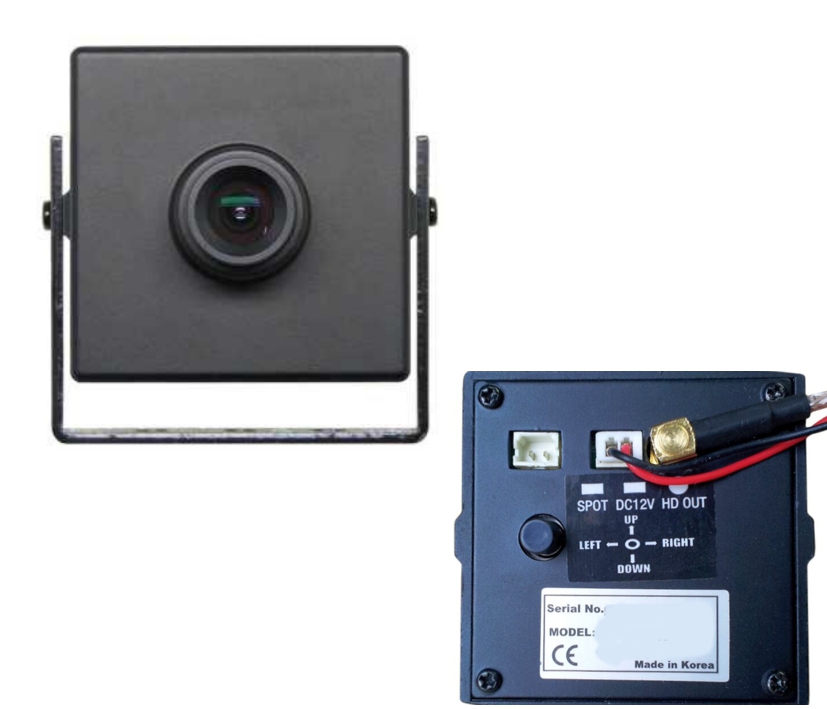 2MP Cubic HD Mini Kamera 2in1 SDI CVBS Fixobjektiv 46x38mm