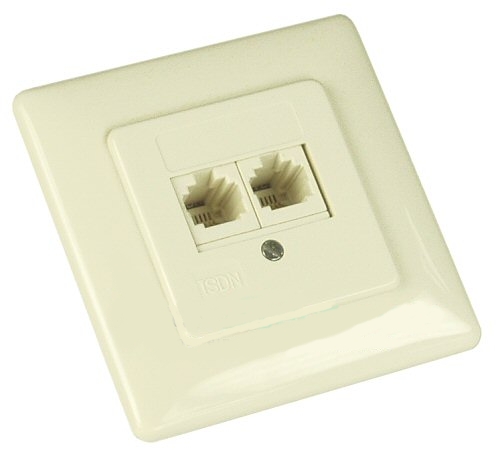 0ccb0c5268e6caabb6aa0d852ed8eb6b 2x RJ45 Unterputz Dose getrennt durchverdrahtet Beige