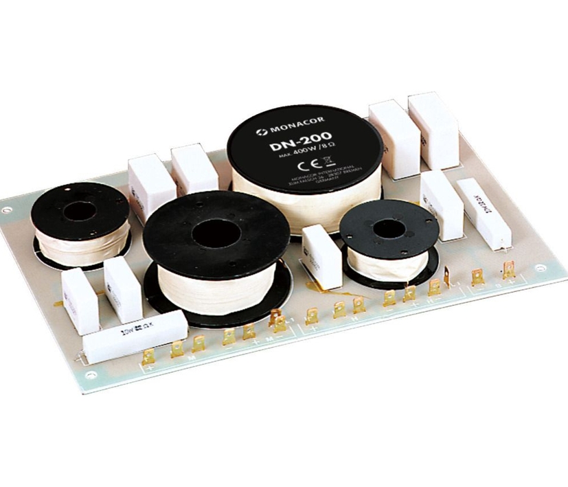 3wege_Weiche_400W_85-775-01220 3-wege Weiche 8ohm 400W 700Hz 3KHz Frequenzweiche DN-200
