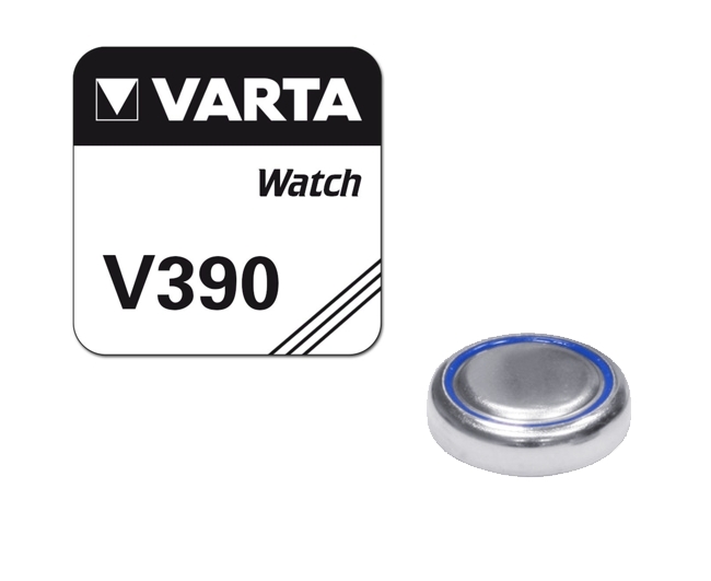 varta-v390-33-708-00052 Knopfzelle V390 ersetzt S09 AG10 V10GS RW49 SR54 189 280-15 387 389 V389 V390 554 626 1130 LR1130 11