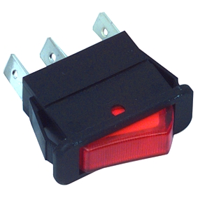 95-834-00595-wippschalter-on-off-black-b1Blhj9s2uhnLeX Schalter Wippschalter 15x33mm 1polig Ein-Aus Rot beleuchtet 16A 250V Netzschalter
